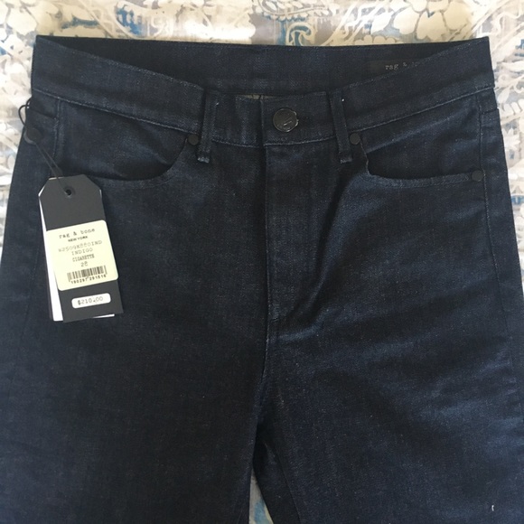 NWT Rag & Bone Cigarette Jeans in Indigo - Picture 8 of 8